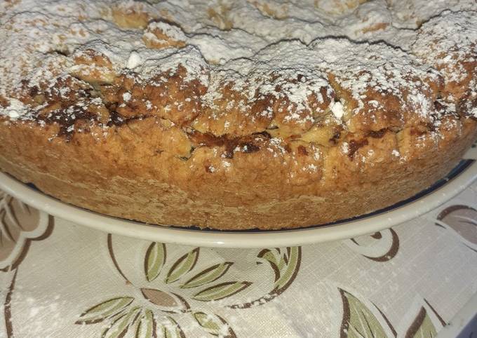 Sbriciolata di ricotta e cioccolata