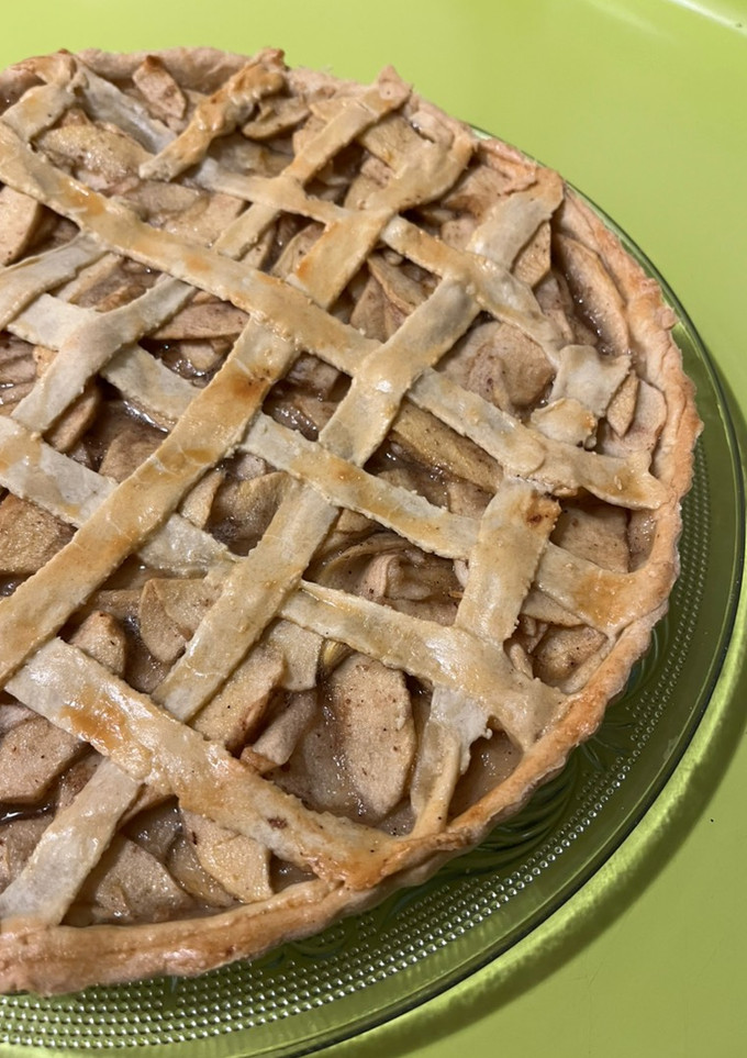 Una foto de Kuchen de manzana 🍏