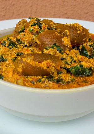Egusi soup ainihin hoton girkin