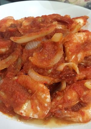 Foto resep Udang Saus Balado