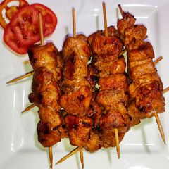 A picture of Chicken Tandoori Tikka Boti 🍢🍢🍢.