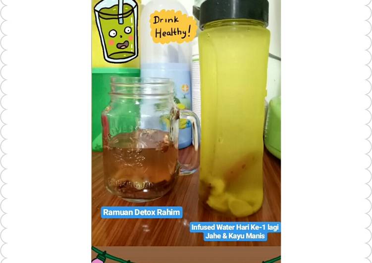 Infused Water Rimpang *8 & Detox Rahim