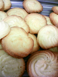 A picture of Cookies with Leftover Whipped Cream.