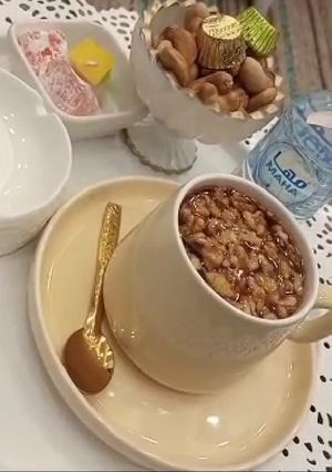 صورة لوصفة مشروب القرفة بالجواز