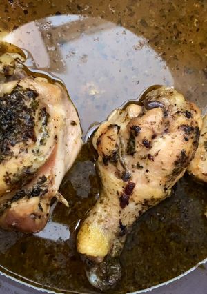 Una foto de Pollo al orégano
