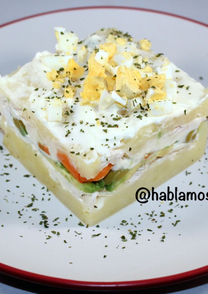 Una foto de Ensalada de patata