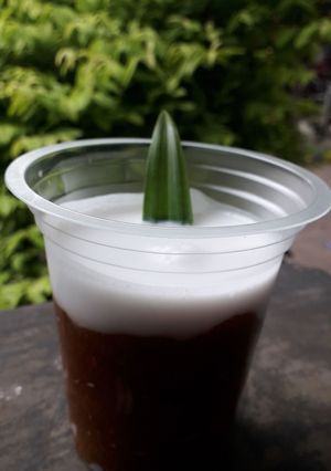Foto resep Bubur Ganepo (bubur singkong manis)