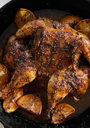Foto de Frango assado na airfryer