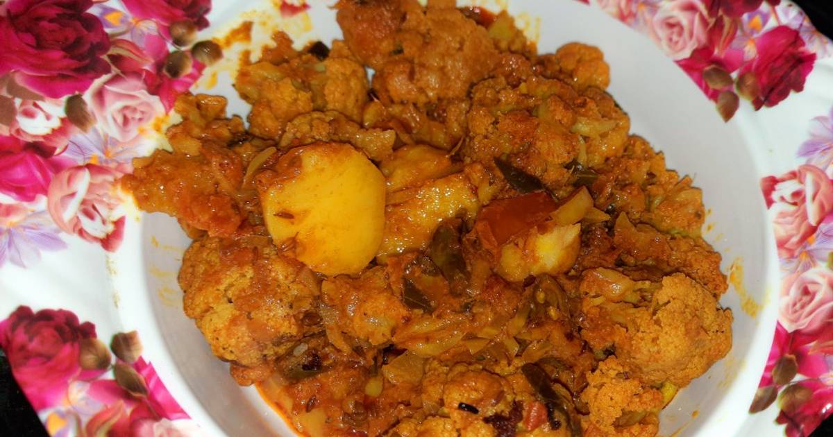 Gobhi Aloo Sabzi Recipe By Uzma Syed - Cookpad