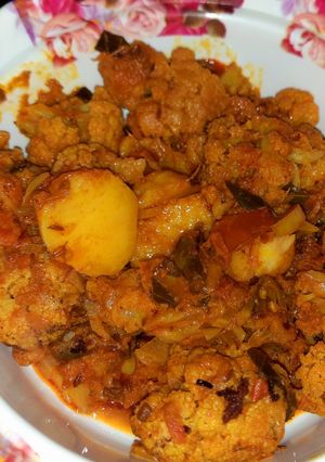 A picture of Gobhi Aloo sabzi.