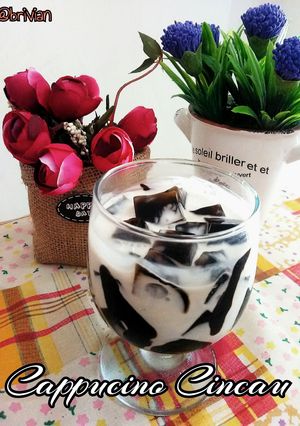 Foto resep Cappucino Cincau # ketofriendly #ketofy #debm #capcin