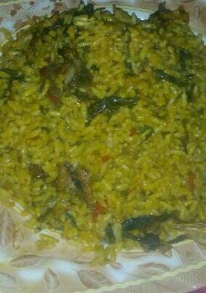 A picture of Okpehe rice.