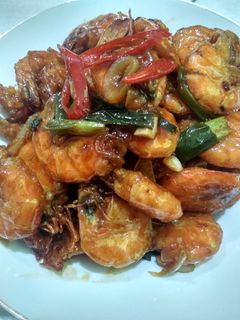 Foto resep Udang goreng saus mentega madu