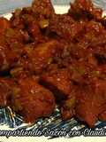 Carne de res con nopales y Chile colorado🌺
