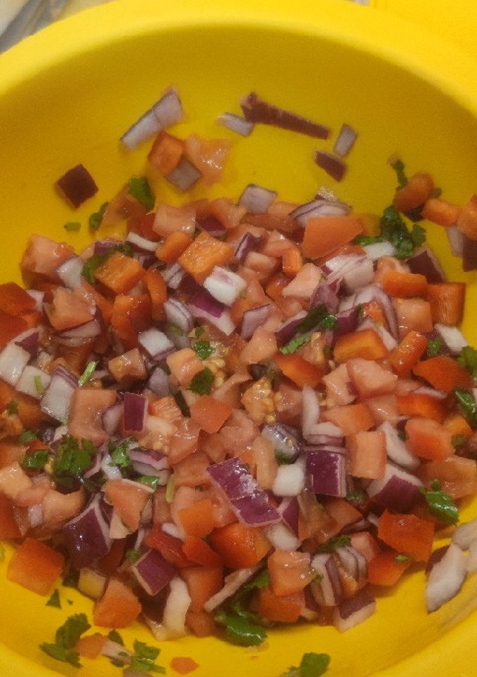 Una foto de Pico de gallo