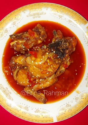 Foto resep Ayam Saus Pedas Manis
