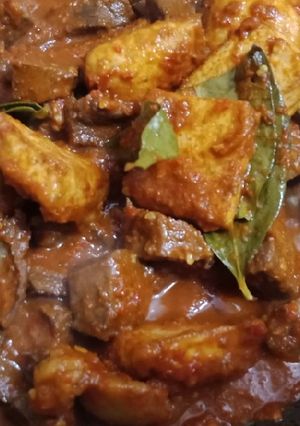 Foto resep Krengsengan Tahu & Jantung Sapi Suroboyoan