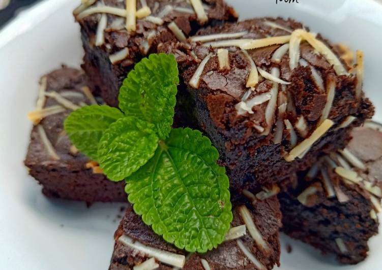 Resep: 703. Brownies Panggang Moist ekonomis