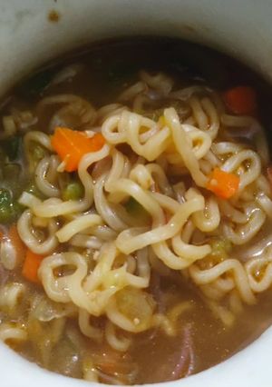 Una foto de Ramen vegano para un Lunes frío (o cualquier día)