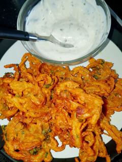 A picture of Must try onion bahji 👌💯.