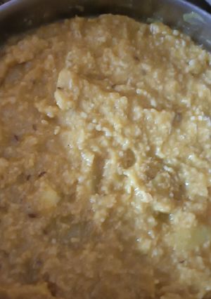 A picture of Masala oats.