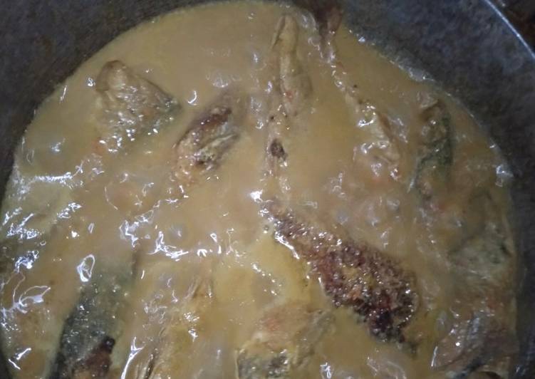 Resep Gule ikan kembung santan kara yang lezat dan Mudah Dibuat