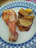 Pollo al ketchup picante