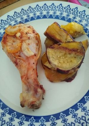Una foto de Pollo al ketchup picante