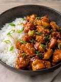 Honey Garlic Sesame Chicken