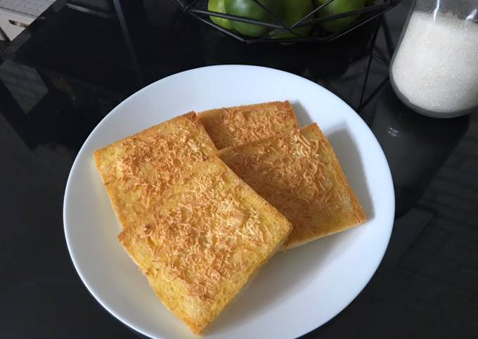 Rahasia Bikin Simple Cheese Toast, Enak Banget