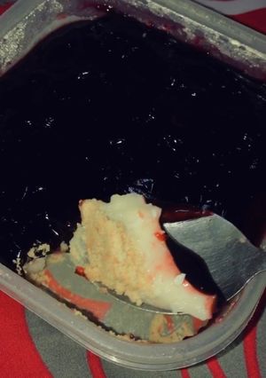Foto resep Bluberry chesee cake ngga enek samsek
