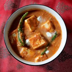 A picture of Paneer Makhani.