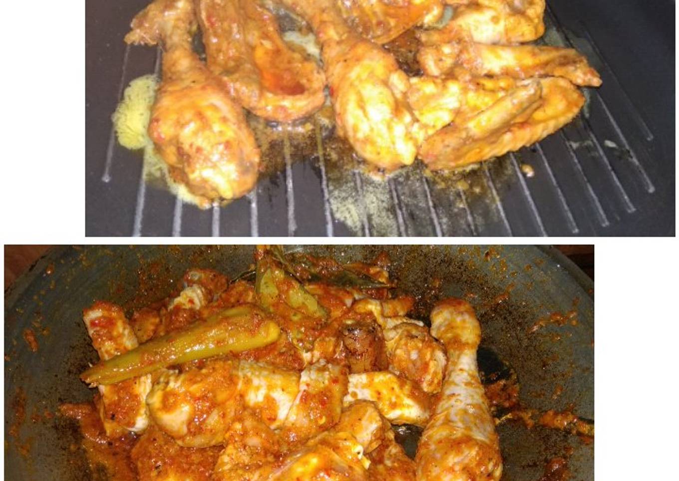 Ayam panggang bumbu rujak