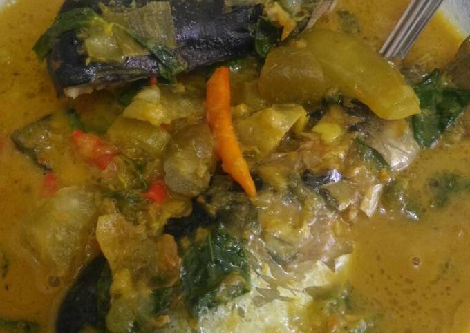 Gulai ikan patin seger