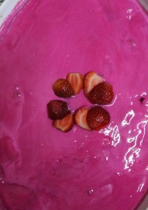 صورة لوصفة جاتوه شاتوه الجيلي الفراوله