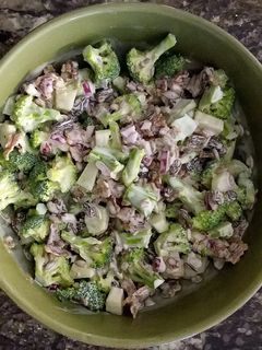 A picture of Broccoli Salad.