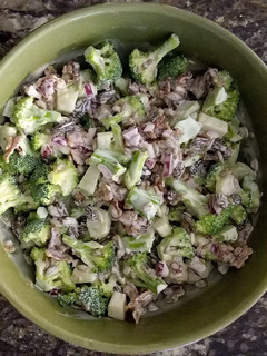 A picture of Broccoli Salad.