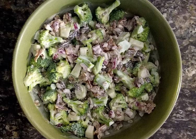 Easiest Way to Make Super Quick Homemade Broccoli Salad