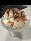Postre fit de merengue