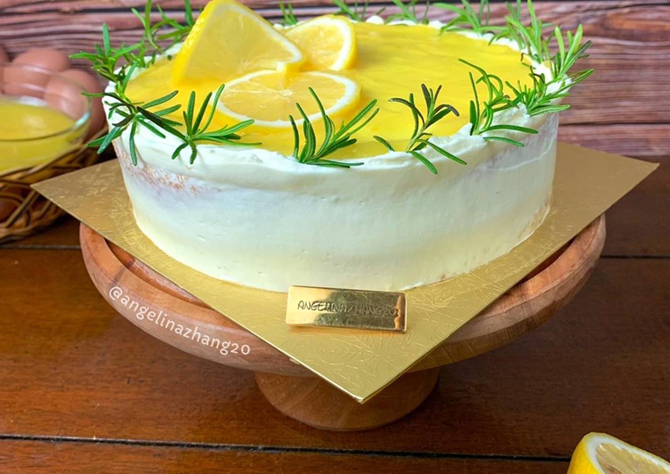 Country-style Lemon Cake