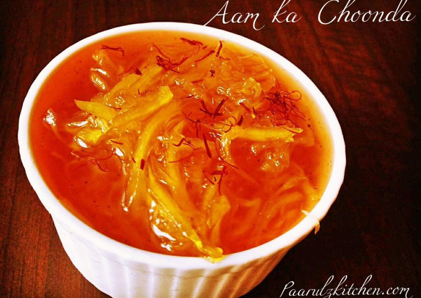 Instant Aam Ka Choonda / Gujarati Style Sweet Mango Pickle