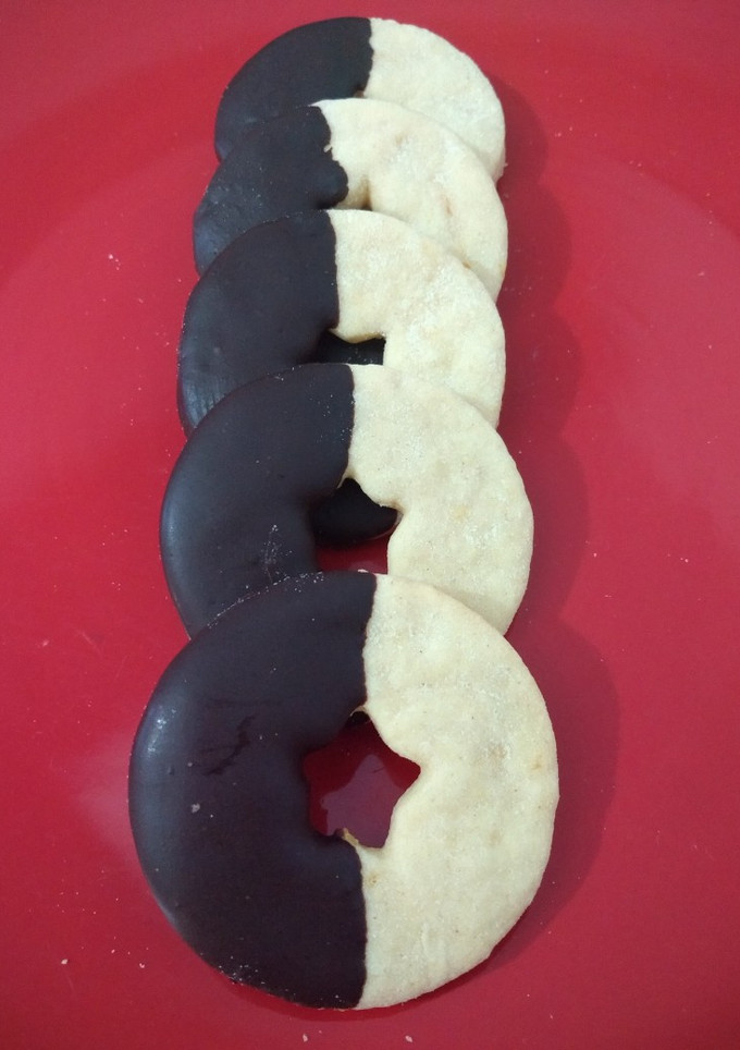 Una foto de Galletitas de limón y chocolate