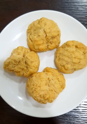 Hình của món Bánh quy yến mạch non dairy eat clean.