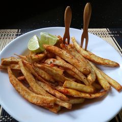 Sweet Potato Fries#themechallenge A picture of Sweet Potato Fries#themechallenge.