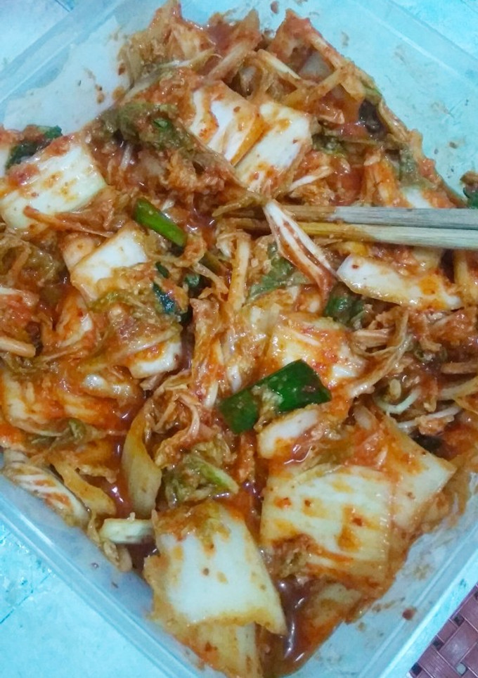 Foto resep Kimchi Sawi Simple
