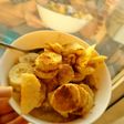 Budinca sanatoasa de ovaz cu banana, mar si scortisoara