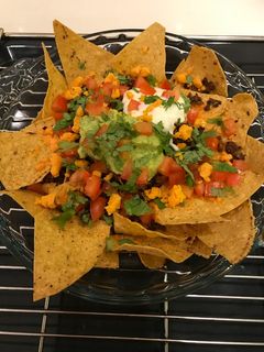 รูปของ นาโช่ว์เนื้อ (Nachos)