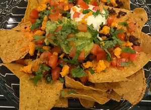 รูปของ นาโช่ว์เนื้อ (Nachos)