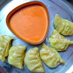 A picture of Cheese Momo.