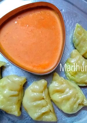 A picture of Cheese Momo.